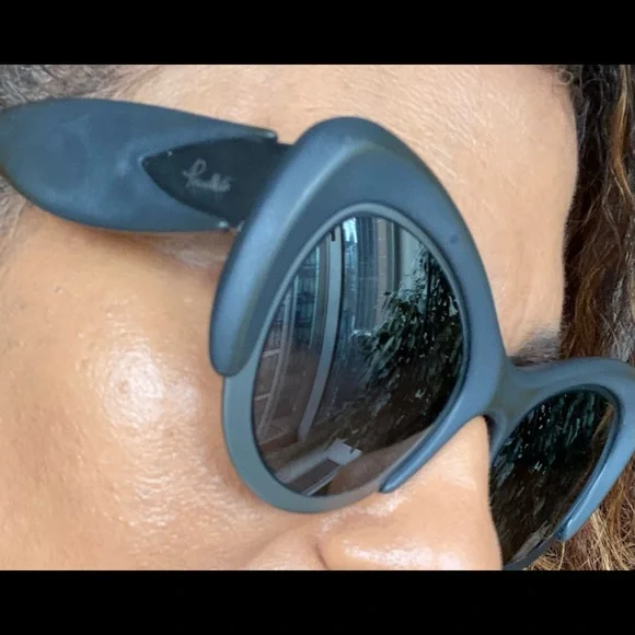 Pomellato sunglasses matte black /gray metal - Picture 3 of 6